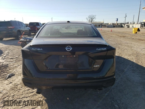 2019 Nissan Altima 2.5 Platinum with VIN 1N4BL4FW1KC191177, listed as a Copart auction lot 45898905 with 86,967 mi miles and Salvage Title. Bid and sale history available at carsss.com. Image 6.