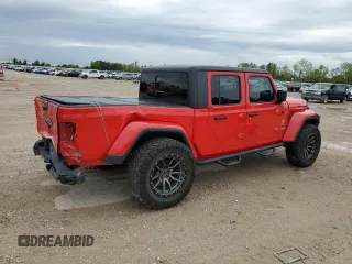 2022 Jeep Gladiator High Altitude with VIN 1C6HJTFG2NL135841, listed as a Copart auction lot 50785915 with 35,309 mi miles and Salvage title. Bid and sale history available at DreamBid. Image 3.