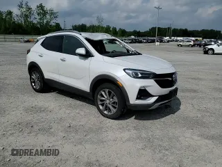 2022 Buick Encore GX Essence with VIN KL4MMGSL2NB119549, listed as a Copart auction lot 64615915 with 19,025 mi miles and Salvage title. Bid and sale history available at DreamBid. Image 14.