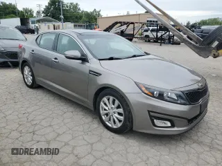 2015 Kia Optima EX with VIN 5XXGN4A75FG455808, listed as a Copart auction lot 60848114 with 130,643 mi miles and Salvage Title. Bid and sale history available at carsss.com. Image 4.