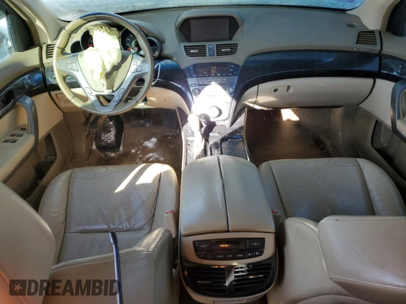 2009 Acura MDX Sport/Entertainment Pkg with VIN 2HNYD28869H503709, listed as a Copart auction lot 44127545 with 165,031 mi miles and Salvage Title. Bid and sale history available at carsss.com. Image 8.