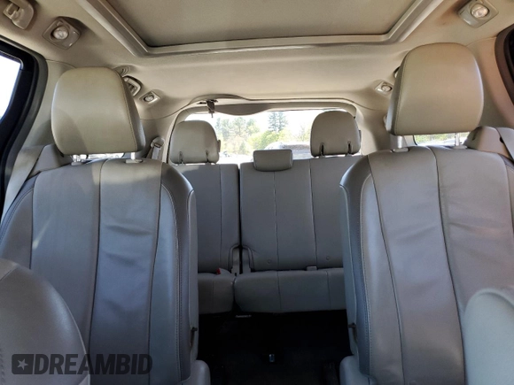 2013 Toyota Sienna XLE with VIN 5TDDK3DC4DS052588, listed as a Copart auction lot 54861335 with 122,966 mi miles and Clean title. Bid and sale history available at DreamBid. Image 10.