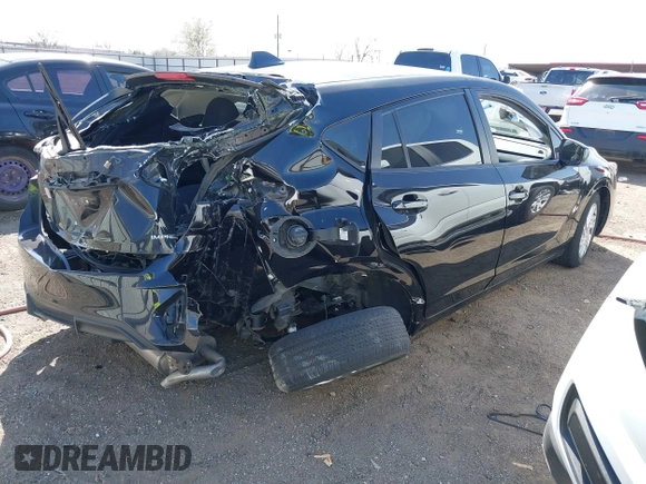 2024 Subaru Impreza with VIN JF1GUABC9R8218880, listed as a IAAI auction lot 41851203 with 34,108 mi miles and . Bid and sale history available at DreamBid. Image 4.