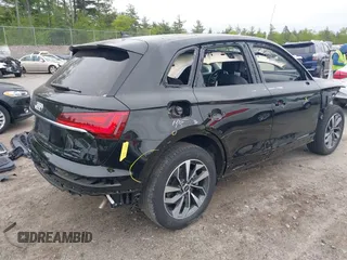 2023 Audi Q5 S line Premium with VIN WA1GAAFYXP2068698, listed as a IAAI auction lot 42225206 with 17,691 mi miles and . Bid and sale history available at DreamBid. Image 4.