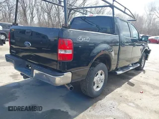 2008 Ford F-150 XLT with VIN 1FTPW14V98FB55518, listed as a IAAI auction lot 41803124 with 261,845 mi miles. Bid and sale history available at carsss.com. Image 4.