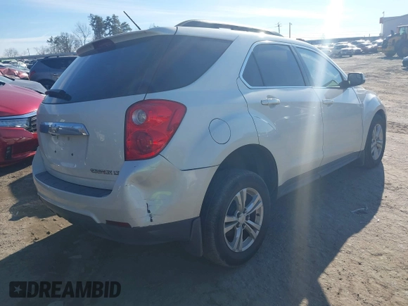 2013 Chevrolet Equinox LT with VIN 1GNALDEK4DZ124844, listed as a IAAI auction lot 41303383 with 1 mi miles. Bid and sale history available at carsss.com. Image 4.