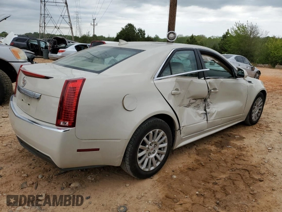 2011 Cadillac CTS Luxury with VIN 1G6DF5EY0B0110323, listed as a Copart auction lot 52522815 with 48,897 mi miles and Salvage Title. Bid and sale history available at DreamBid. Image 3.
