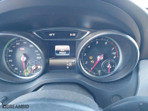2019 Mercedes-Benz CLA with VIN WDDSJ4EB4KN743893, listed as a IAAI auction lot 41012675 with 90,262 mi miles. Bid and sale history available at carsss.com. Image 7.
