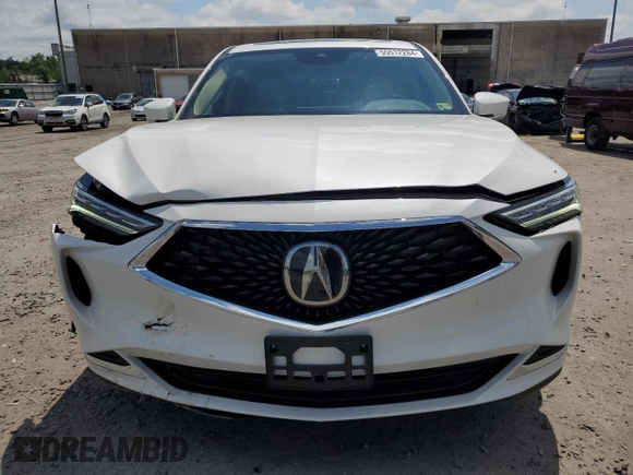 2023 Acura MDX with VIN 5J8YE1H35PL030565, listed as a Copart auction lot 55512284 with 3,977 mi miles and Salvage Title. Bid and sale history available at carsss.com. Image 5.