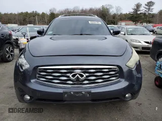 2009 Infiniti FX with VIN JNRAS18W99M152572, listed as a Copart auction lot 46334185 with 204,396 mi miles and Salvage title. Bid and sale history available at DreamBid. Image 5.