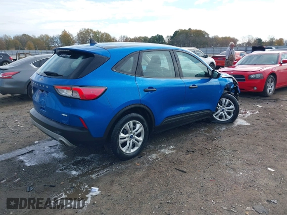 2020 Ford Escape S with VIN 1FMCU0F6XLUA23677, listed as a IAAI auction lot 41076948 with 105,124 mi miles and . Bid and sale history available at carsss.com. Image 4.