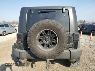 2008 Jeep Wrangler Unlimited Rubicon with VIN 1J4GA69118L590353, listed as a Copart auction lot 48487245 with 138,977 mi miles and Salvage Title. Bid and sale history available at carsss.com. Image 6.