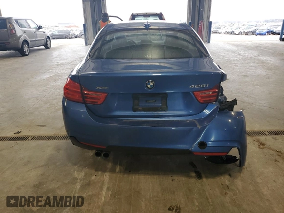 2014 BMW 4 Series 428i xDrive with VIN WBA3N5C50EF716188, listed as a Copart auction lot 86930204 with Not Provided miles and Clean Title. Bid and sale history available at DreamBid. Image 6.