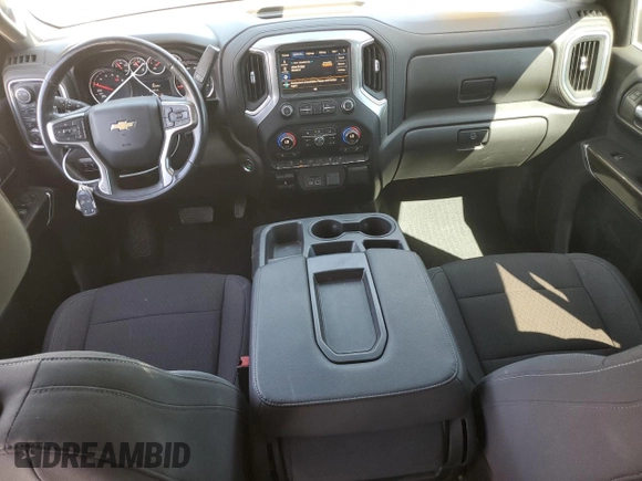 2021 Chevrolet Silverado 1500 LT with VIN 3GCUYDET0MG163866, listed as a Copart auction lot 67093704 with 59,929 mi miles and Salvage Title. Bid and sale history available at carsss.com. Image 8.