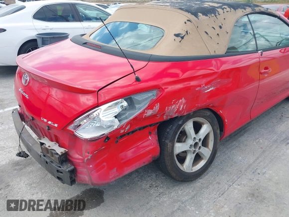 2006 Toyota Solara SE with VIN 4T1FA38P96U070796, listed as a IAAI auction lot 42121551 with 111,606 mi miles and . Bid and sale history available at DreamBid. Image 6.