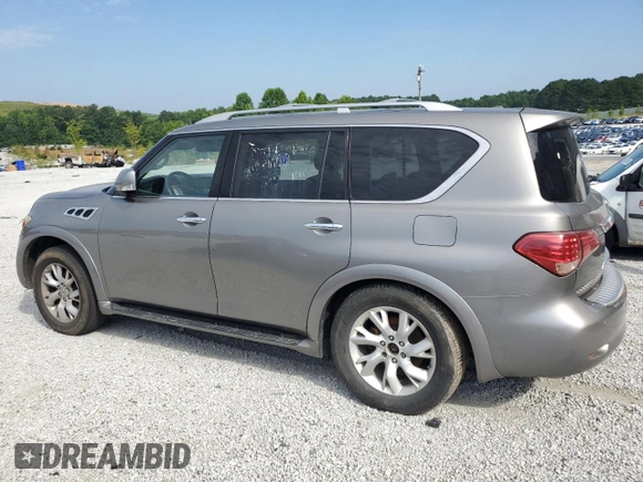 2014 Infiniti QX80 with VIN JN8AZ2NC3E9352666, listed as a Copart auction lot 63669415 with Not provided miles and Clean title. Bid and sale history available at DreamBid. Image 2.