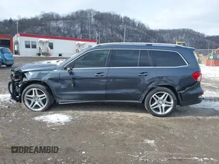 2014 Mercedes-Benz GL-Class GL 550 with VIN 4JGDF7DE3EA321574, listed as a IAAI auction lot 41598200 with 93,190 mi miles. Bid and sale history available at carsss.com. Image 15.