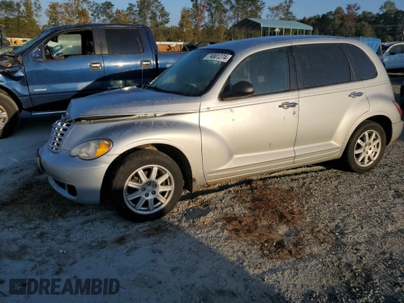 2007 Chrysler PT Cruiser Touring with VIN 3A4FY58B27T586715, listed as a Copart auction lot 74801274 with 109,582 mi miles and Salvage Title. Bid and sale history available at DreamBid. Image 1.