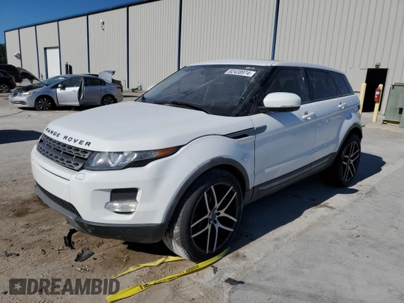 2012 Land Rover Range Rover Evoque Pure Premium with VIN SALVR2BG2CH614807, listed as a Copart auction lot 82438974 with 106,492 mi miles and Salvage Title. Bid and sale history available at carsss.com. Image 1.