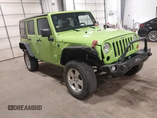 2013 Jeep Wrangler Unlimited Sport z VIN 1C4BJWDG8DL532147, wystawiony jako IAAI lot #41228384 z przebiegiem 65 797 mil mil oraz . Historia ofert i sprzedaży dostępna na DreamBid. Obrazek 1.