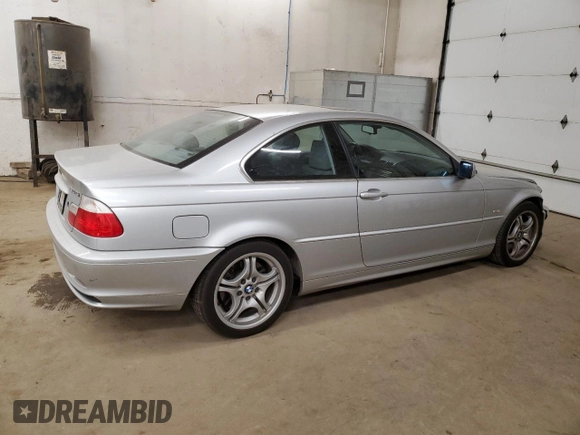 2001 BMW 3 Series 330Ci with VIN WBABN53421JU21846, listed as a Copart auction lot 84255684 with 188,425 mi miles and Salvage Title. Bid and sale history available at carsss.com. Image 3.