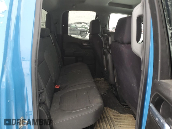 2021 Chevrolet Silverado 1500 LT with VIN 1GCRYDED2MZ159610, listed as a Copart auction lot 88875575 with 96,643 mi miles and Salvage Title. Bid and sale history available at DreamBid. Image 10.