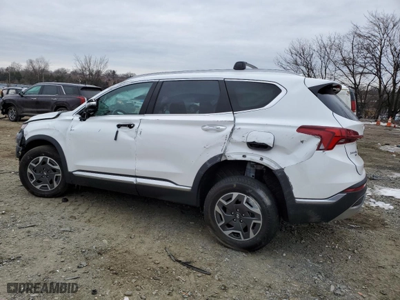 2023 Hyundai Santa Fe Hybrid Blue with VIN 5NMS2DA12PH016275, listed as a Copart auction lot 41542165 with NaN miles and Salvage Title. Bid and sale history available at carsss.com. Image 2.