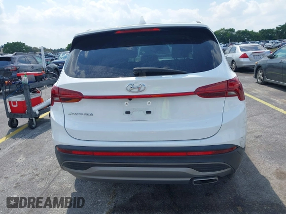 2023 Hyundai Santa Fe SE with VIN 5NMS14AJ6PH631267, listed as a IAAI auction lot 42053761 with 17,880 mi miles and . Bid and sale history available at DreamBid. Image 16.