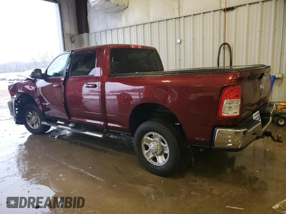 2019 Ram 2500 Big Horn with VIN 3C6UR5DJ6KG605962, listed as a Copart auction lot 88079535 with 49,506 mi miles and Non Repairable. Bid and sale history available at carsss.com. Image 2.