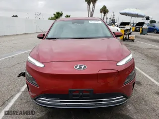 2023 Hyundai Kona Electric SE with VIN KM8K23AGXPU184488, listed as a Copart auction lot 70221173 with 36 mi miles. Bid and sale history available at carsss.com. Image 5.