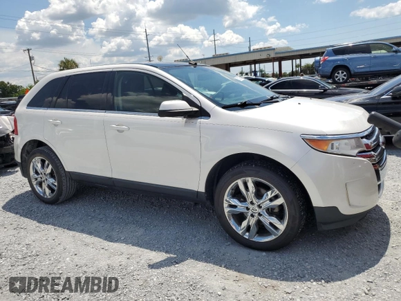 2011 Ford Edge Limited with VIN 2FMDK3KCXBBA99279, listed as a Copart auction lot 62712905 with 257,663 mi miles and Clean title. Bid and sale history available at DreamBid. Image 4.