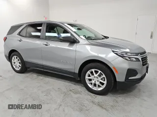2023 Chevrolet Equinox LS with VIN 3GNAX5EG6PL239186, listed as a Copart auction lot 46652535 with 57,015 mi miles and Clean title. Bid and sale history available at DreamBid. Image 4.