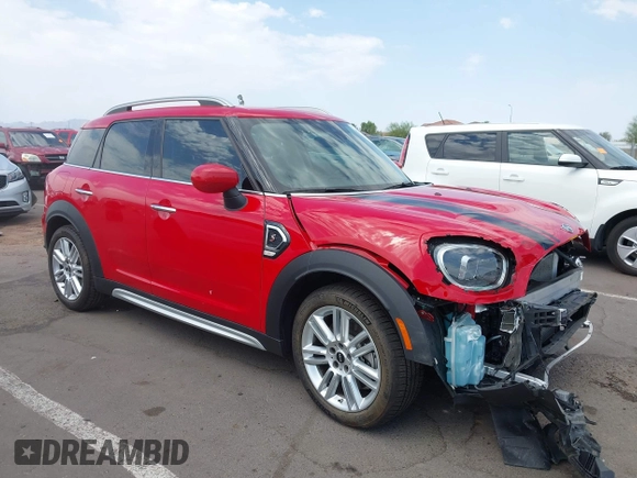 2023 MINI Countryman Cooper S z VIN WMZ53BR02P3R00984, wystawiony jako IAAI lot #42744505 z przebiegiem 27 432 mil mil oraz . Historia ofert i sprzedaży dostępna na DreamBid. Obrazek 1.