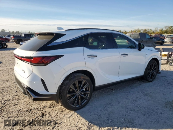 2024 Lexus RX with VIN 2T2BAMCA0RC059081, listed as a Copart auction lot 83385244 with 5,637 mi miles and Salvage Title. Bid and sale history available at carsss.com. Image 3.