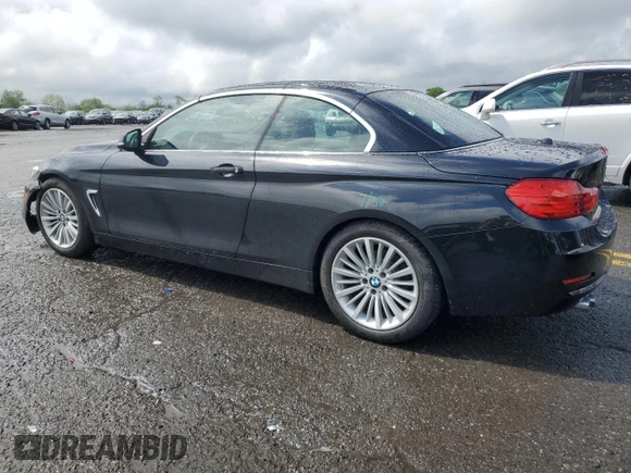 2015 BMW 4 Series 428i z VIN WBA3V5C57F5A79293, wystawiony jako Copart lot #56640245 z przebiegiem 41 241 mil mil oraz Szkoda całkowita • Salvage title. Historia ofert i sprzedaży dostępna na DreamBid. Obrazek 2.