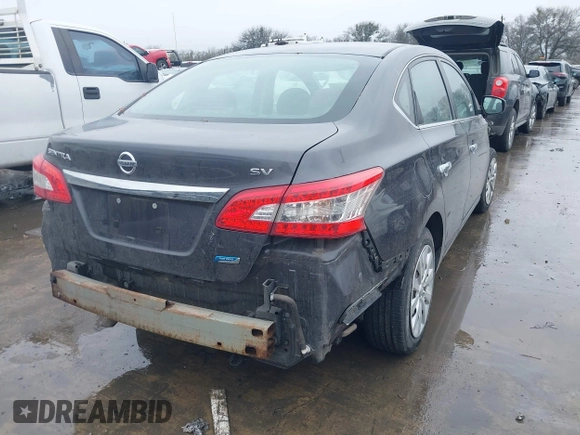 2014 Nissan Sentra S with VIN 3N1AB7AP8EL669973, listed as a IAAI auction lot 41463094 with 94,150 mi miles and . Bid and sale history available at DreamBid. Image 4.