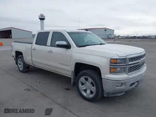 2014 Chevrolet Silverado 1500 LTZ with VIN 3GCUKSEC4EG499690, listed as a IAAI auction lot 41389683 with 193,000 mi miles. Bid and sale history available at carsss.com. Image 1.