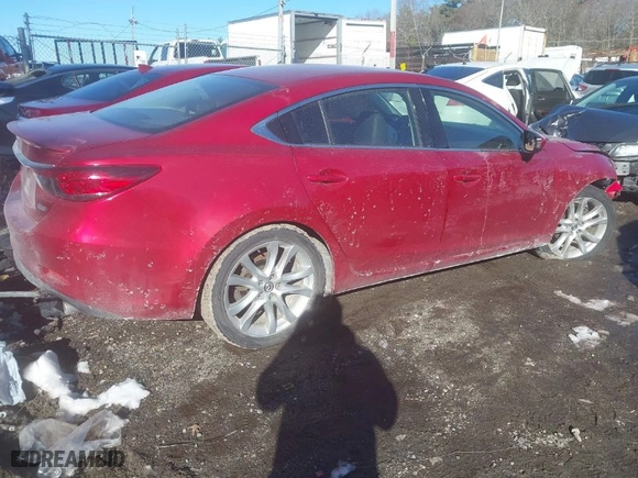 2015 Mazda Mazda6 i Touring with VIN JM1GJ1V55F1182626, listed as a IAAI auction lot 41419663 with 145,239 mi miles. Bid and sale history available at carsss.com. Image 4.