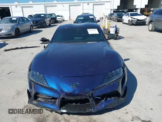 2020 Toyota GR Supra 3.0 with VIN WZ1DB4C03LW025296, listed as a IAAI auction lot 41695729 with 25,865 mi miles. Bid and sale history available at carsss.com. Image 12.