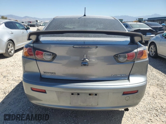 2017 Mitsubishi Lancer ES with VIN JA32U2FU2HU001172, listed as a Copart auction lot 69056794 with 124,450 mi miles and Salvage Title. Bid and sale history available at carsss.com. Image 6.