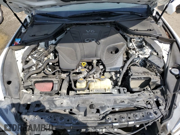 2021 Infiniti Q50 3.0t LUXE with VIN JN1EV7BP3MM703409, listed as a Copart auction lot 48170375 with 78,662 mi miles and Salvage Title. Bid and sale history available at carsss.com. Image 12.