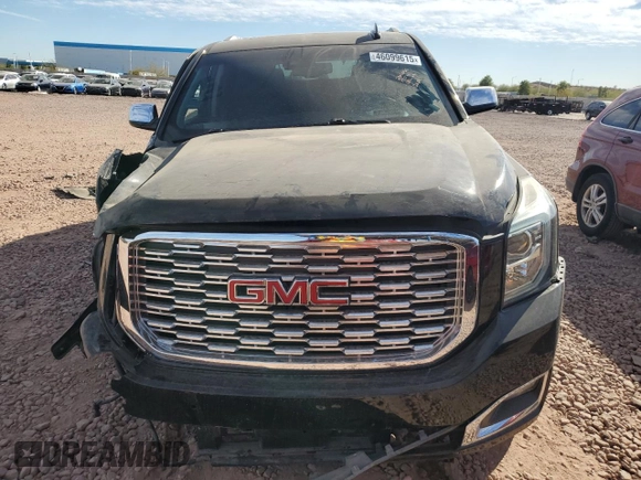 2019 GMC Yukon Denali with VIN 1GKS2CKJ7KR212228, listed as a Copart auction lot 46099615 with 33,844 mi miles and Salvage Title. Bid and sale history available at carsss.com. Image 5.