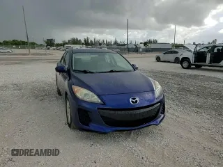 2012 Mazda 3 i Touring with VIN JM1BL1V74C1574174, listed as a Copart auction lot 55396575 with 60,109 mi miles and Salvage Title. Bid and sale history available at DreamBid. Image 13.