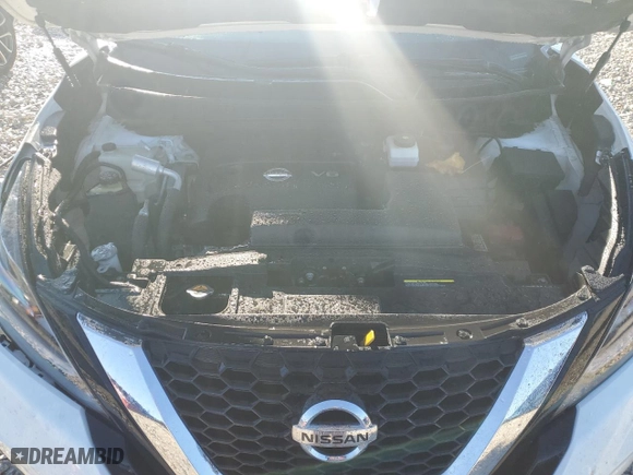 2022 Nissan Murano S with VIN 5N1AZ2AS6NC119100, listed as a Copart auction lot 86615944 with 61,319 mi miles and Salvage Title. Bid and sale history available at carsss.com. Image 12.