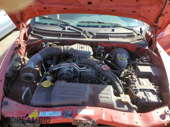 2000 Dodge Dakota SLT with VIN 1B7GG22X5YS700953, listed as a Copart auction lot 46275045 with 132,111 mi miles and Salvage Title. Bid and sale history available at DreamBid. Image 11.
