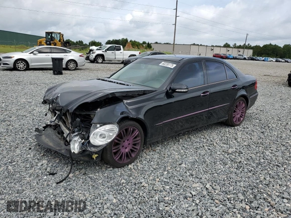 2008 Mercedes-Benz E 350 Luxury with VIN WDBUF87X88B325897, listed as a Copart auction lot 60238175 with 172,510 mi miles and Salvage title. Bid and sale history available at DreamBid. Image 1.