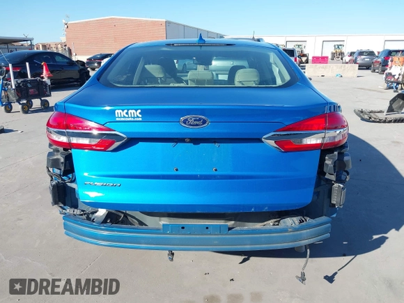 2020 Ford Fusion SE with VIN 3FA6P0H77LR153539, listed as a IAAI auction lot 42054318 with 103,820 mi miles and . Bid and sale history available at DreamBid. Image 17.