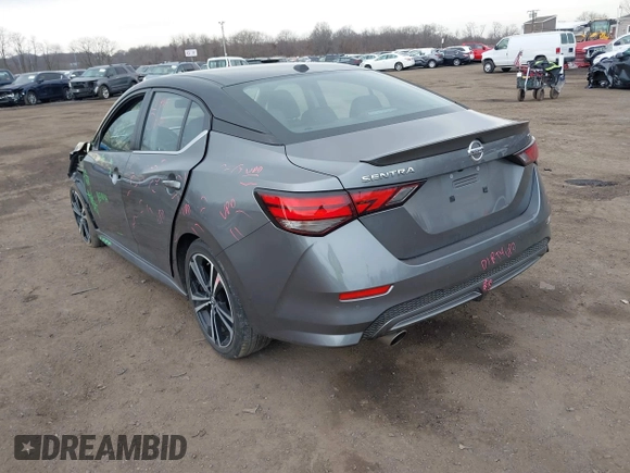 2021 Nissan Sentra SR z VIN 3N1AB8DV4MY302599, wystawiony jako IAAI lot #41662536 z przebiegiem 36 905 mil mil oraz . Historia ofert i sprzedaży dostępna na DreamBid. Obrazek 3.