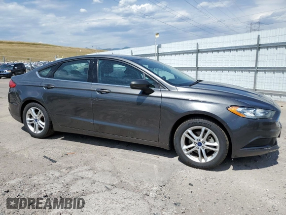 2018 Ford Fusion SE with VIN 3FA6P0HD2JR161180, listed as a Copart auction lot 65741655 with 152,972 mi miles and Clean title. Bid and sale history available at DreamBid. Image 4.