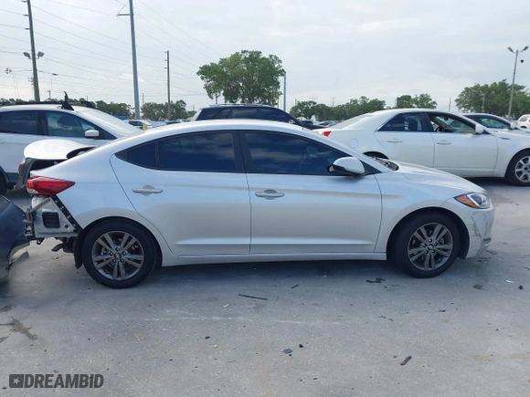 2018 Hyundai Elantra SEL with VIN 5NPD84LF9JH389453, listed as a IAAI auction lot 41961681 with 81,628 mi miles. Bid and sale history available at carsss.com. Image 14.